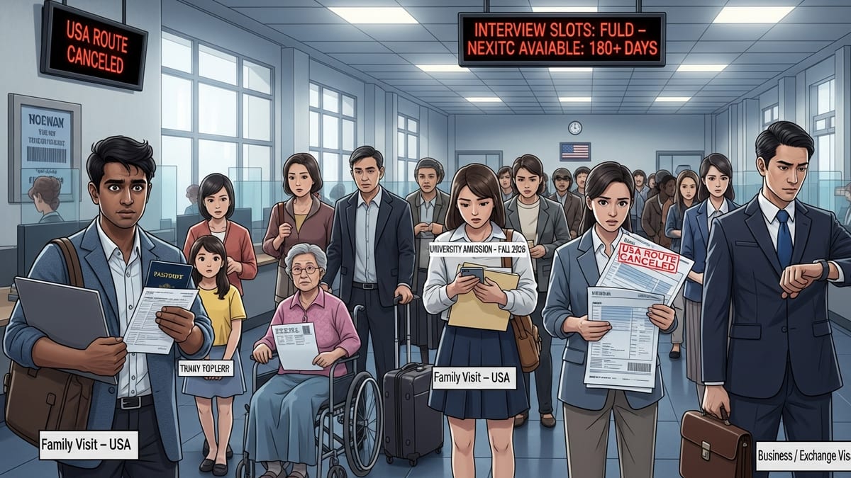 U.S. Visa Crackdown Upends Asian Travel, Spurs Regional Pivot Away From America