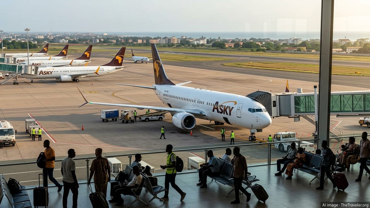 ASKY Airlines Sharpens Lomé Hub With New Routes and Jets