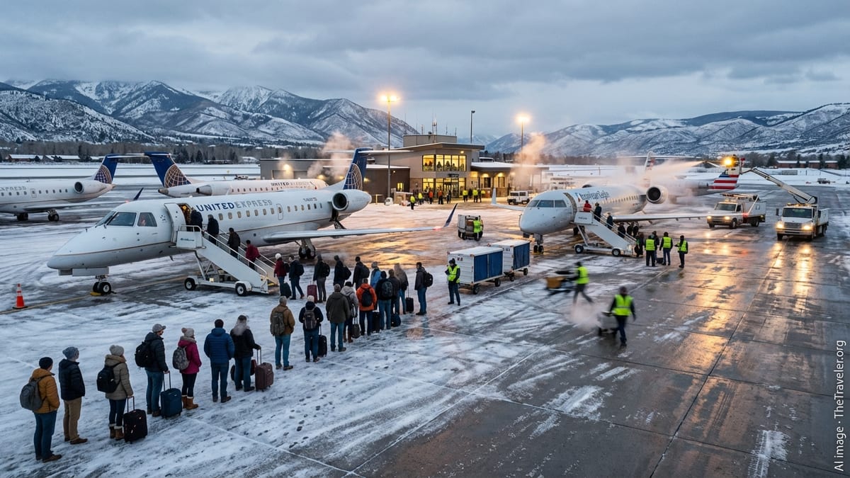 SkyWest Disruptions Snarl Aspen Flights to Major U.S. Hubs