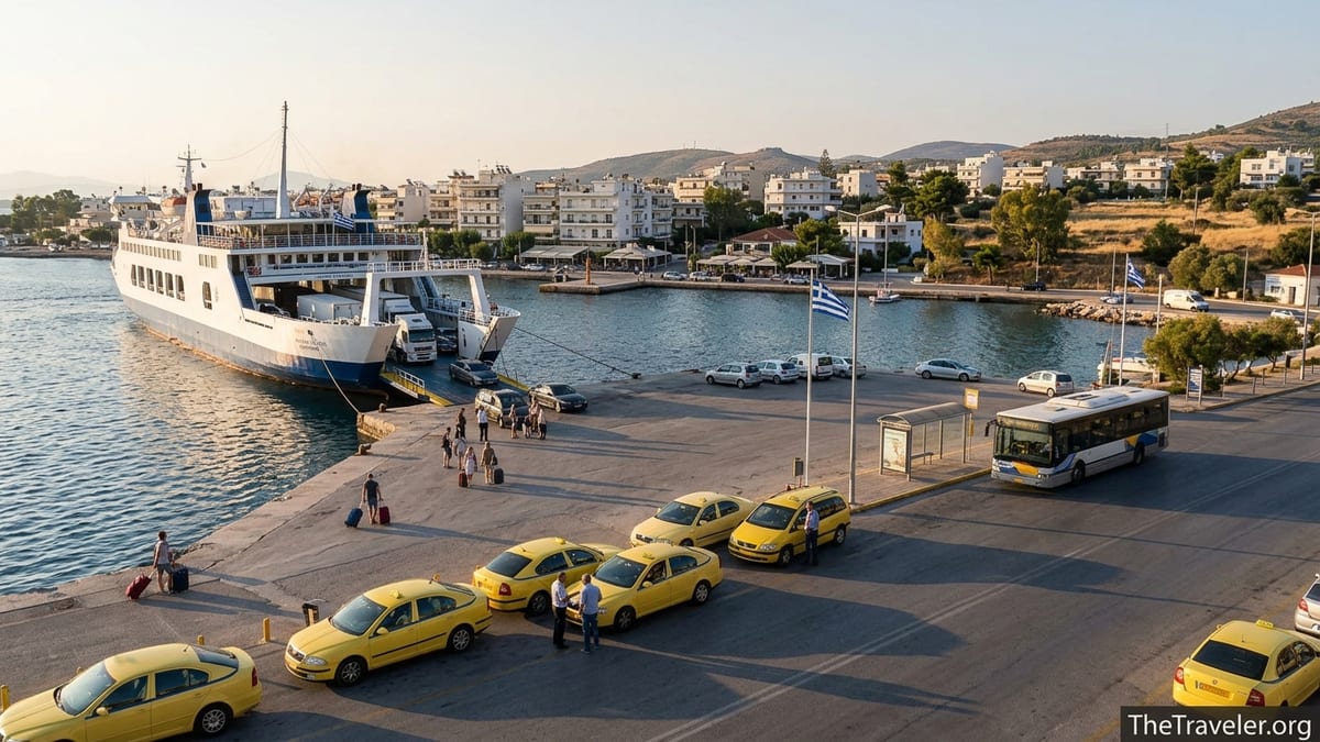 Athens Airport to Rafina Port: Best Transfers for Ferries