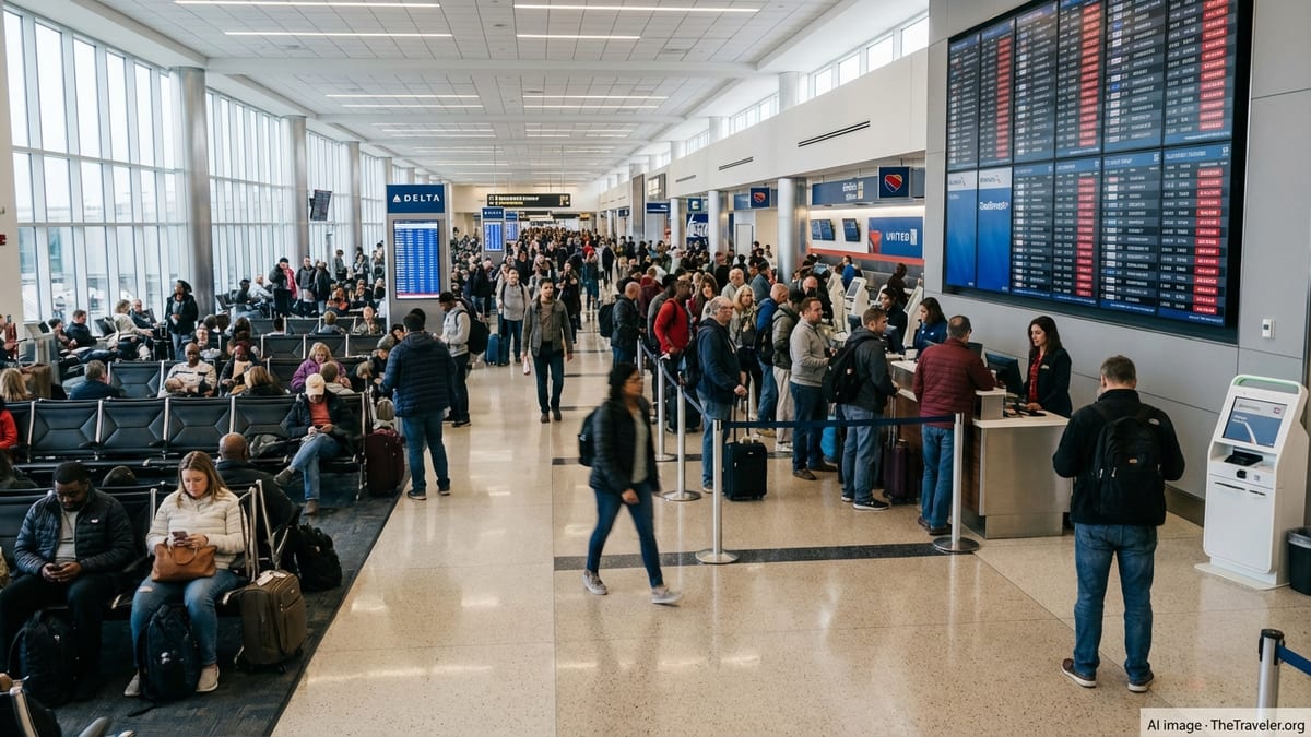 Delays Snarl Atlanta Airport as Storms Disrupt Key Routes