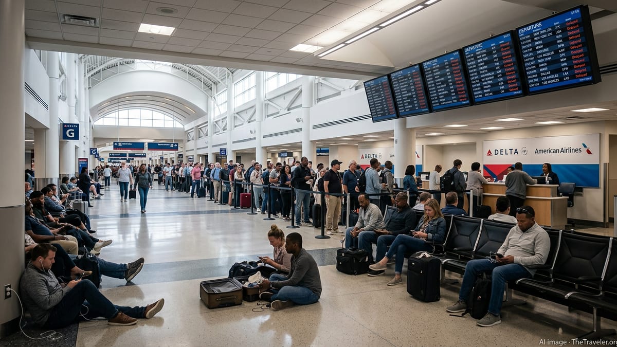Delays at Atlanta Airport Leave Hundreds of Passengers Stranded