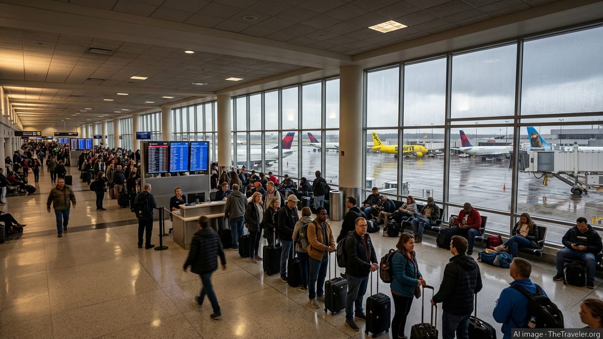 ATL chaos as Delta, Spirit and Frontier log 245 delays