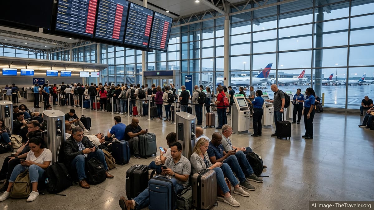 Severe Flight Disruptions Ripple From Atlanta to SFO and Doha