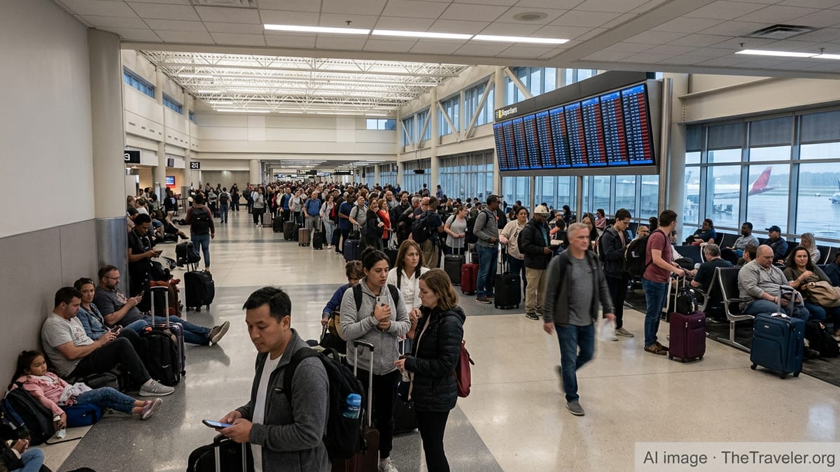 Chaos at Atlanta Airport as Delays and Cancellations Soar