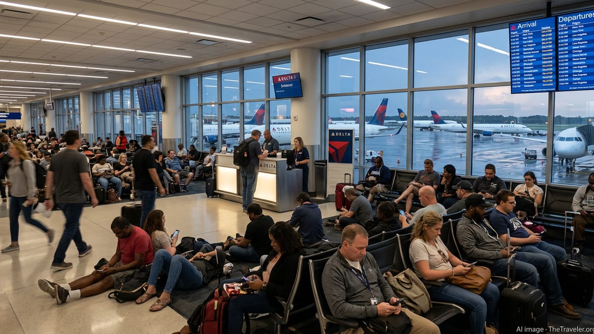 Storms and Staffing Snarls Trigger Fresh U.S. Flight Chaos