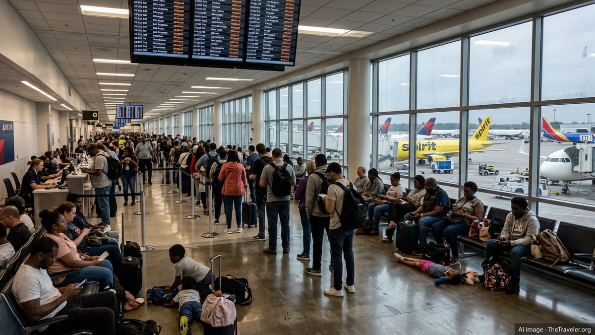 Travel Chaos at Atlanta’s Hartsfield-Jackson Ripples Nationwide
