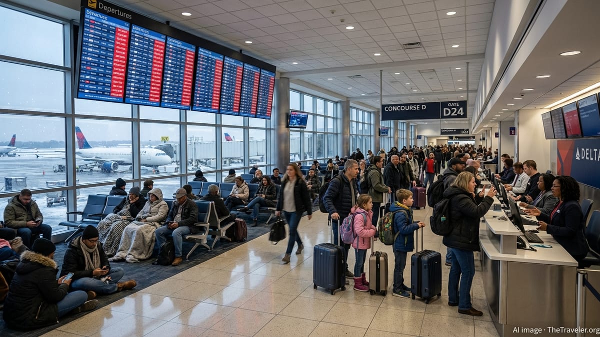 Weather Chaos Grounds Hundreds at Atlanta and Major US Hubs