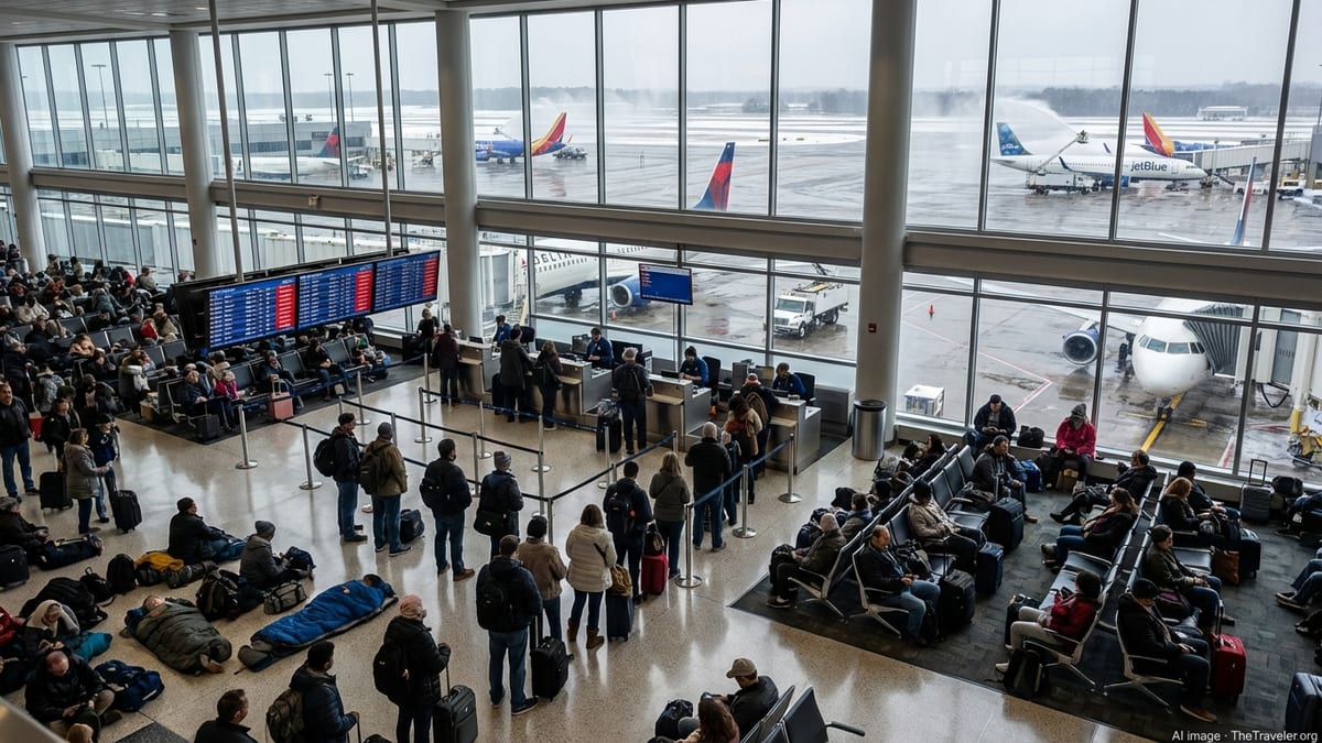 Storm Hernando Grounds Hundreds of Flights From Atlanta Hub