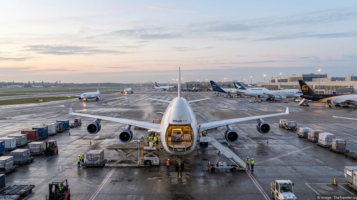 Atlas Air’s 747 Freighters Keep the Nose Door Era Alive