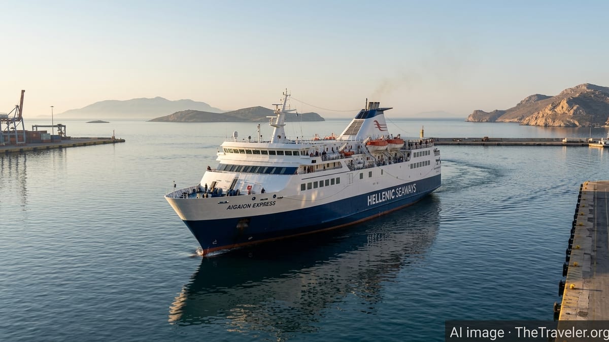 Attica Group Accelerates Green Fleet Overhaul in Greek Coastal Shipping