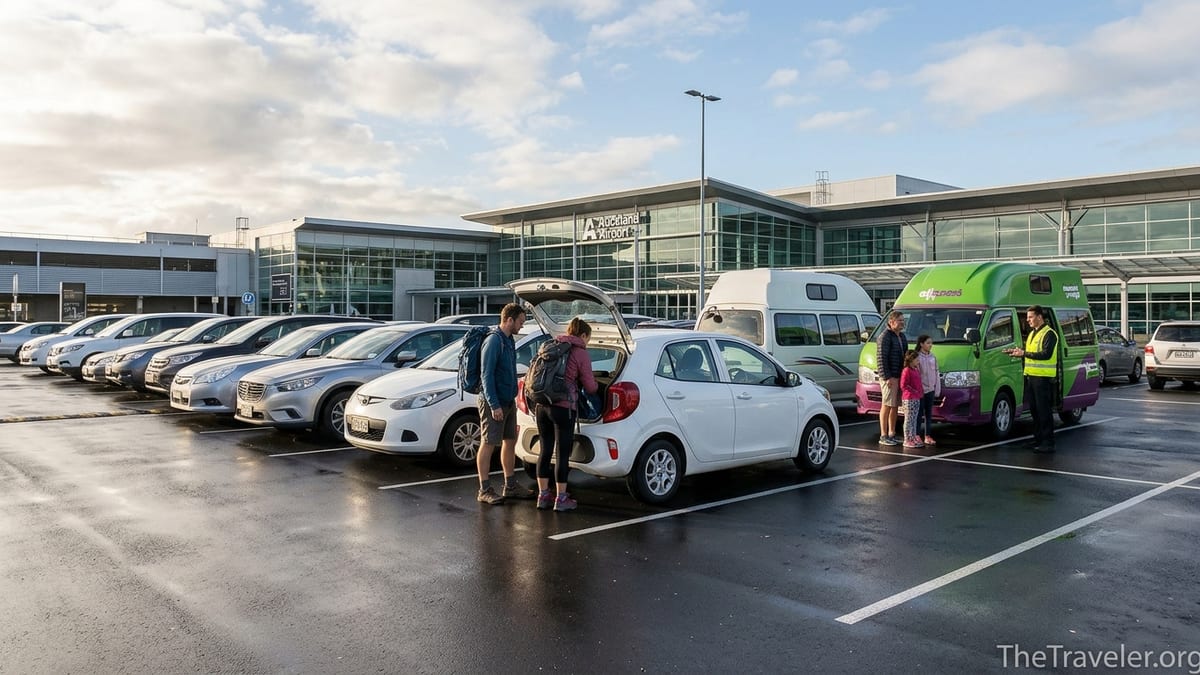 Auckland Airport Car & Campervan Rental Guide for Road Trips