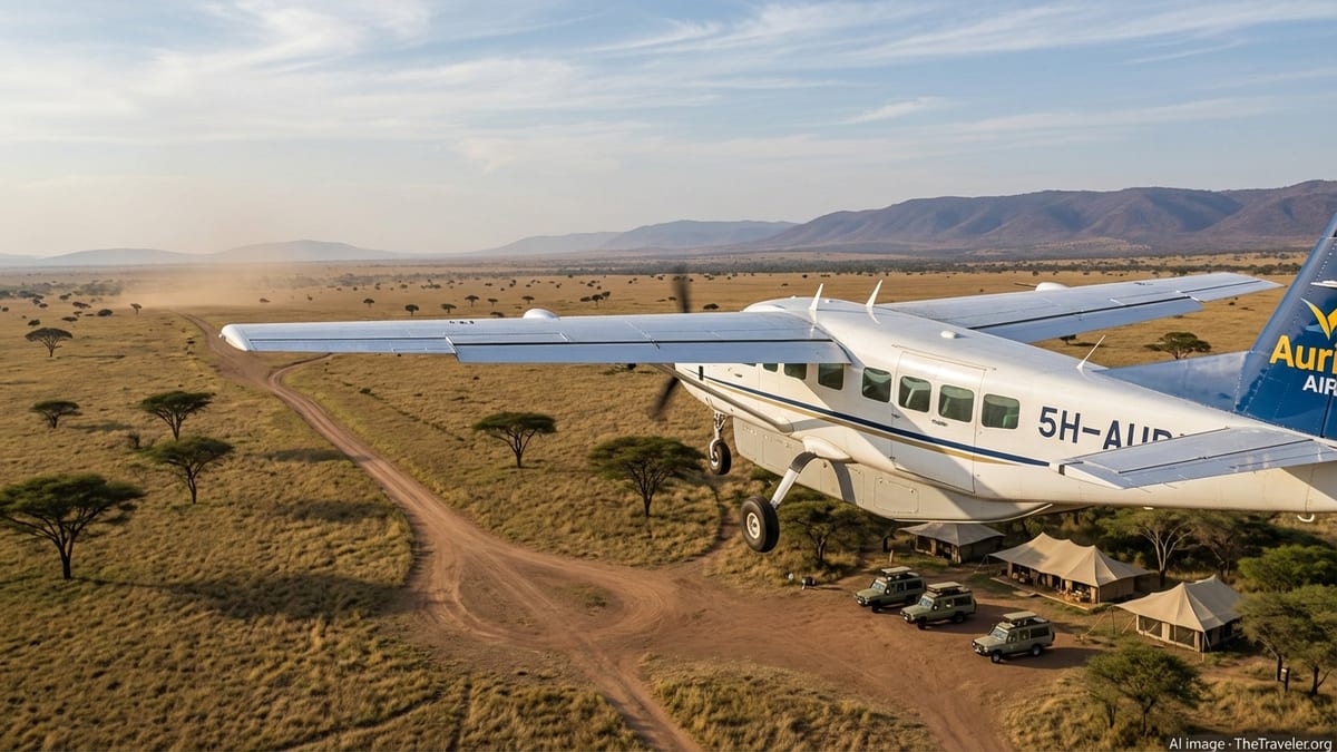 Auric Air’s New Cessna Caravan Elevates Tanzania Safaris