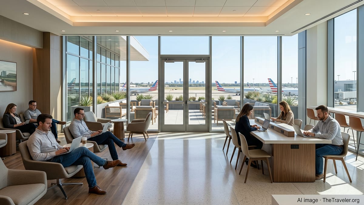 American Airlines Unveils Expansive New Admirals Club for Austin