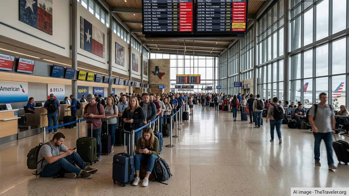 Travel Chaos at Austin Airport as Cancellations Mount