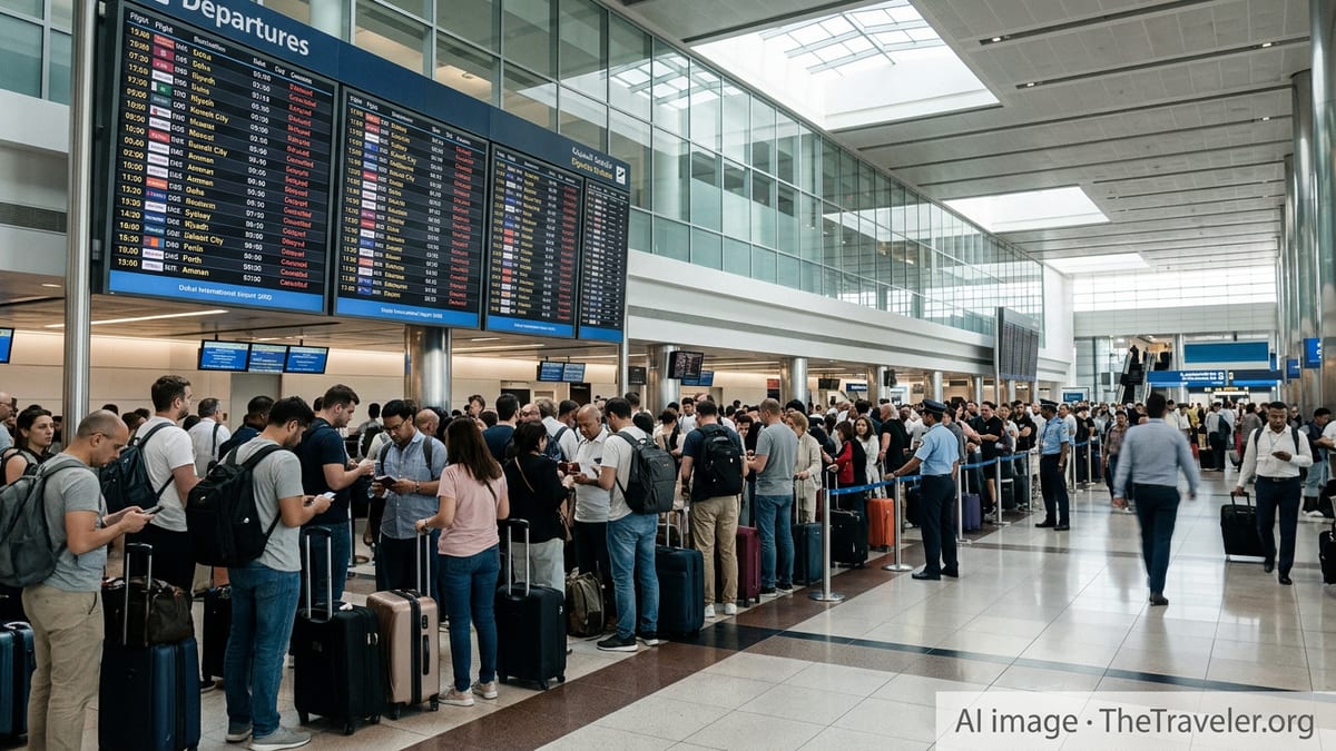 Australia Warns Citizens Off Dubai Airport Transit Amid Gulf War