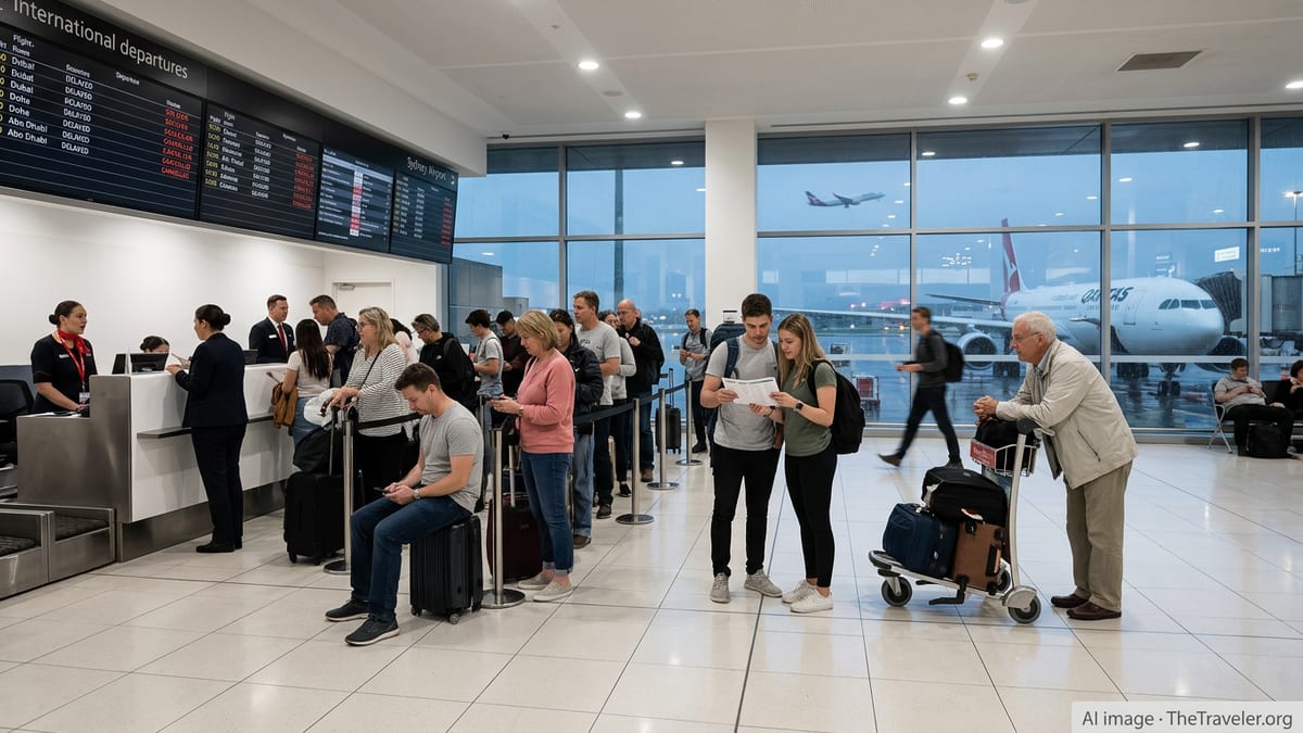 Australia-Europe Flights Snarled as Middle East Conflict Grows