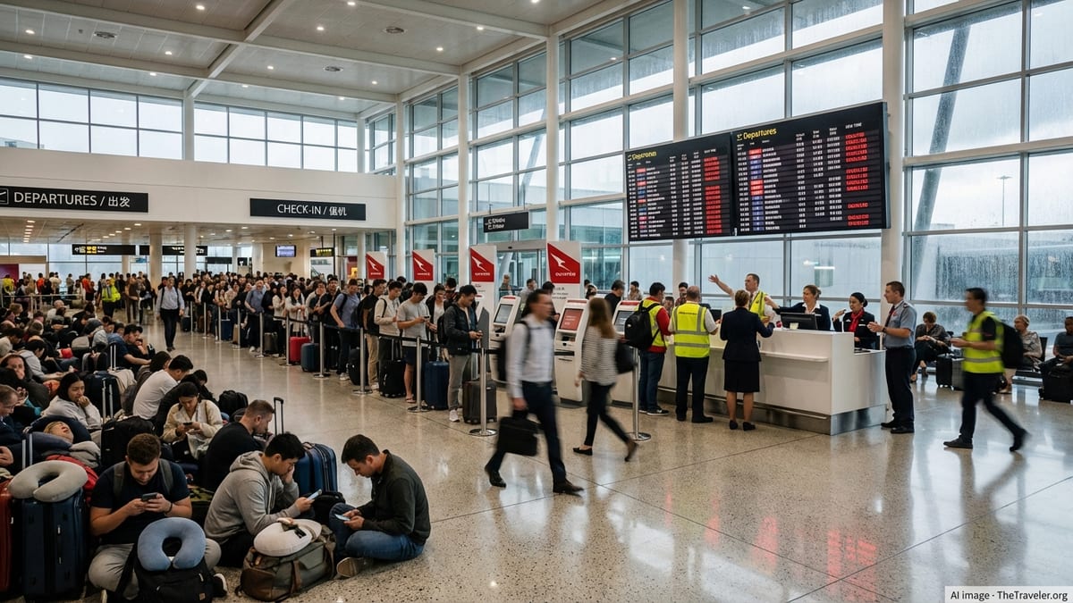 Storm Chaos Grounds Hundreds of Flights Across Australia
