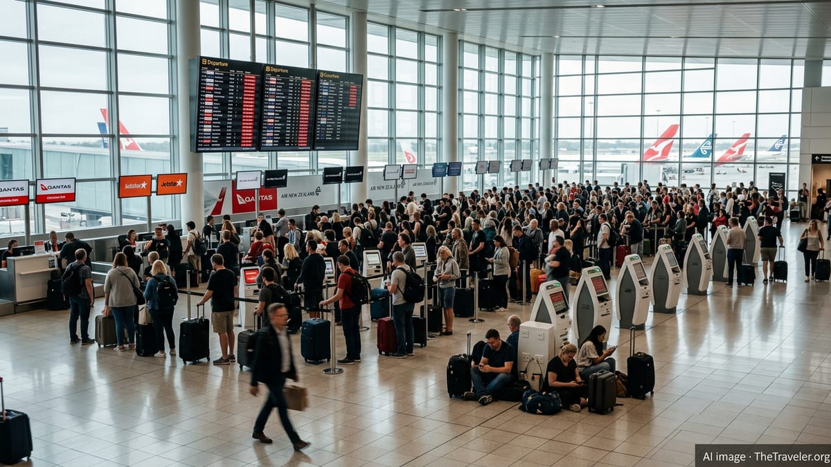 Severe Flight Disruptions Hit Australia and New Zealand