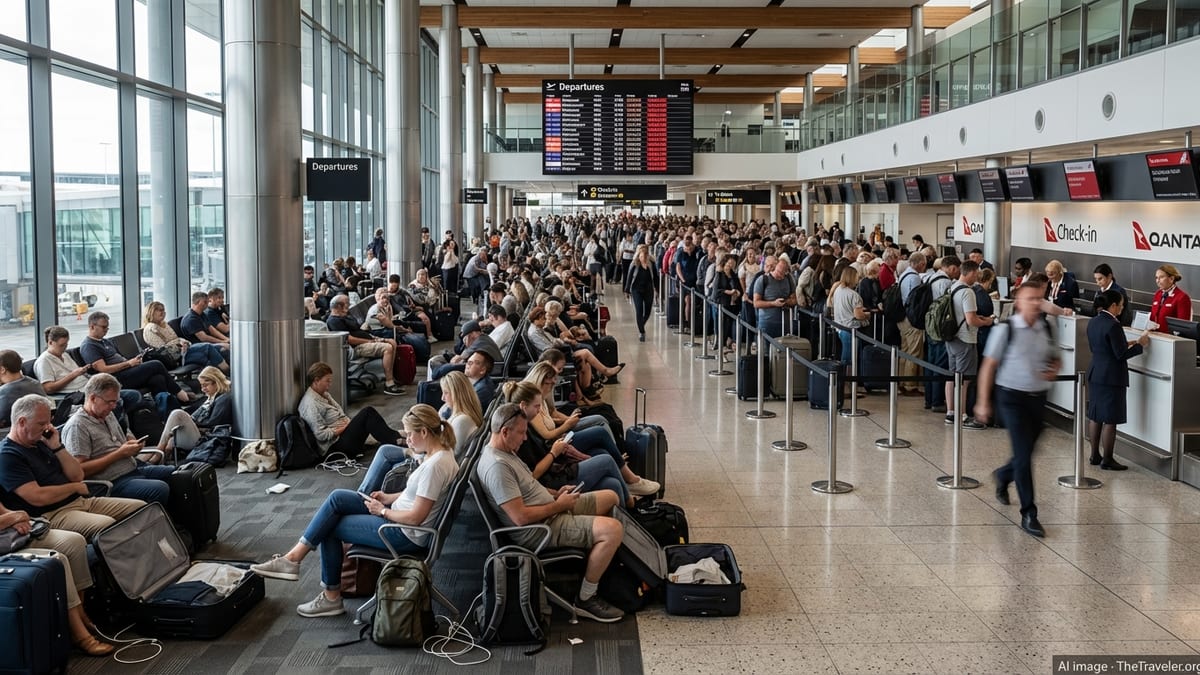 Flight Chaos Strands Thousands Across Australia and NZ