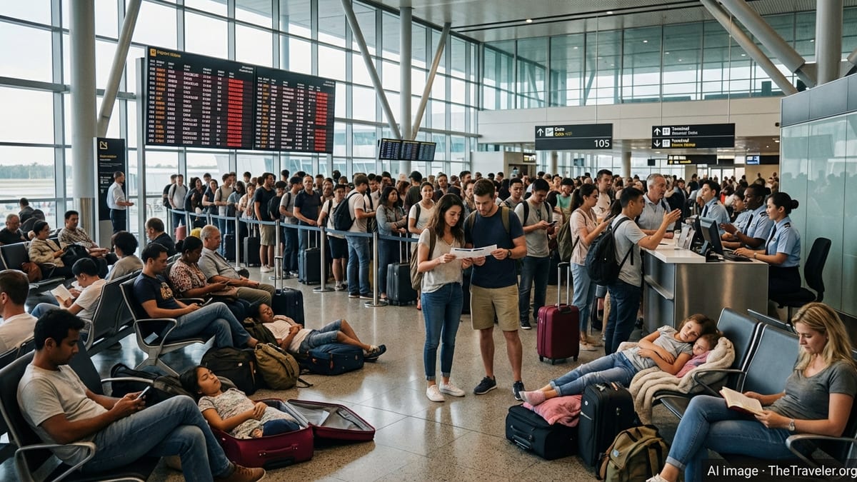 Flight Chaos Strands Hundreds Across Australia and NZ