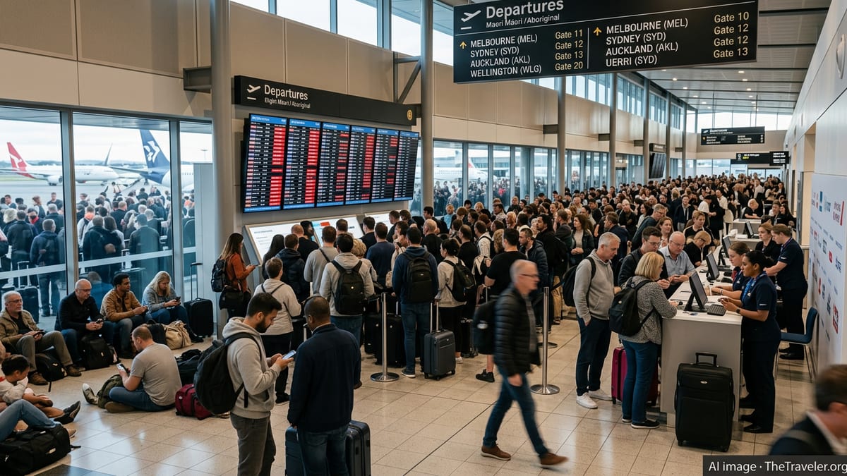 Mass Disruptions Ground Travellers Across Australia and NZ