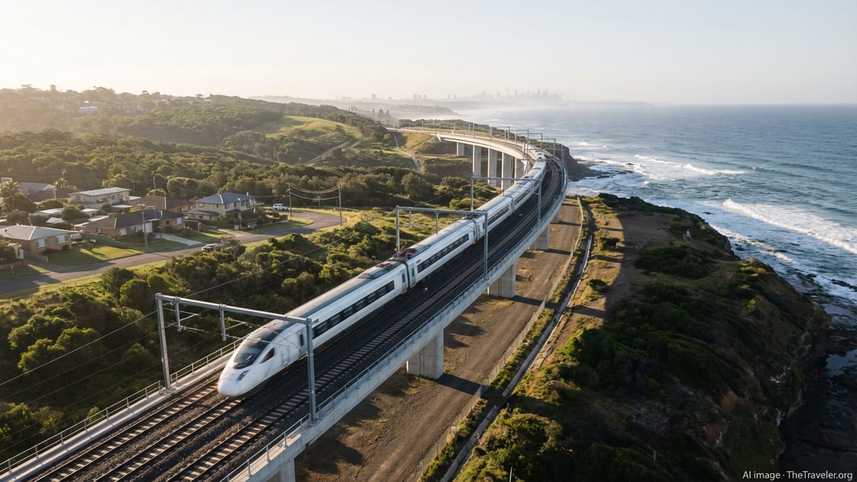 Australia Backs $659.6m Newcastle–Sydney High-Speed Rail
