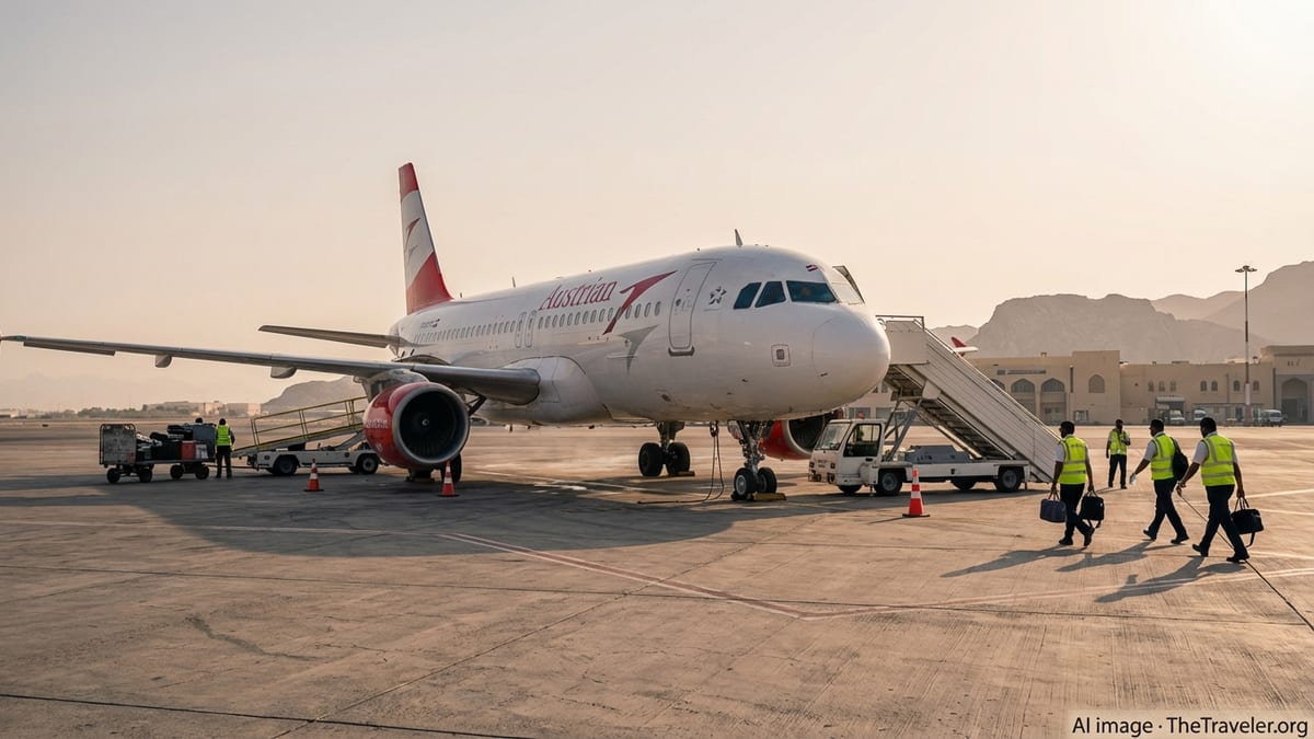 Austrian Airlines Flies Crew Out of Dubai as Gulf Hubs Shut