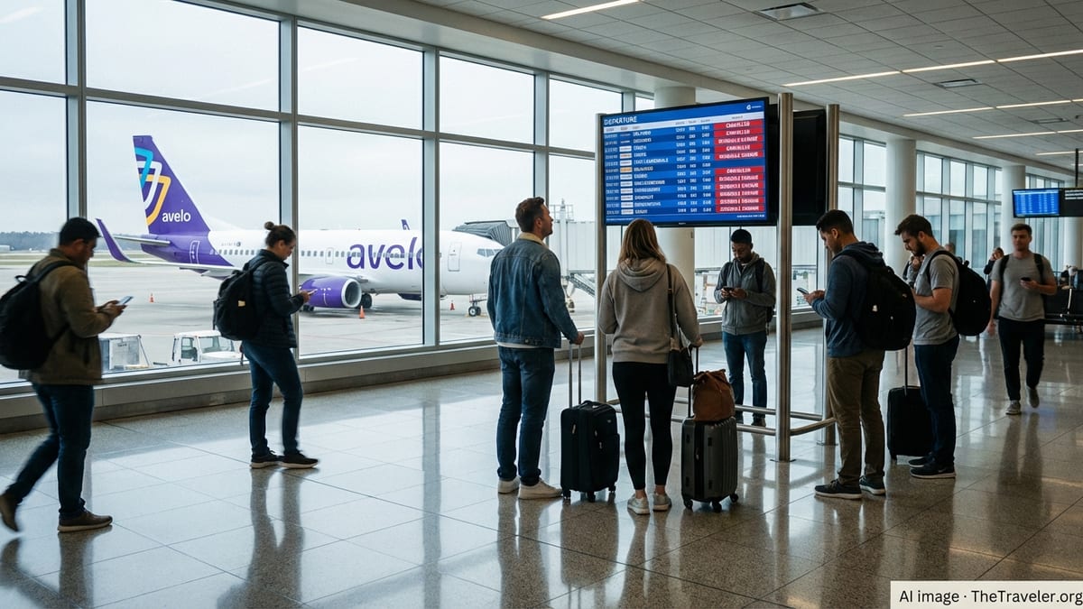The New Travel Reality After Avelo’s Nonstop Route Cutbacks