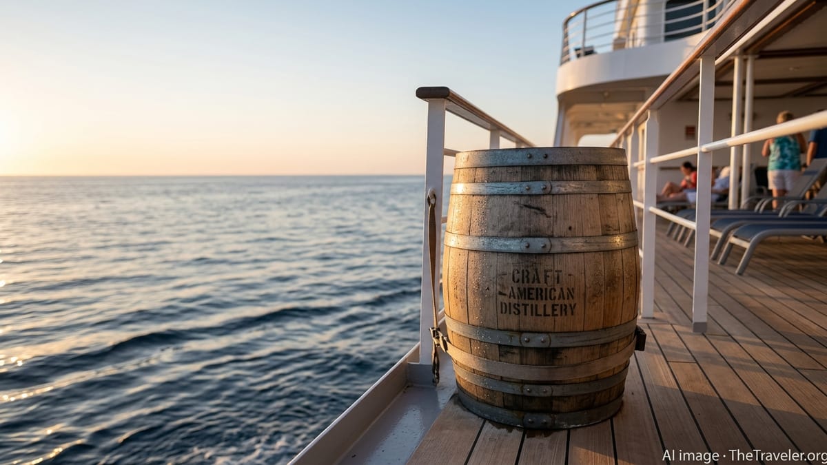 Azamara and Milam & Greene Test Bourbon Aging at Sea