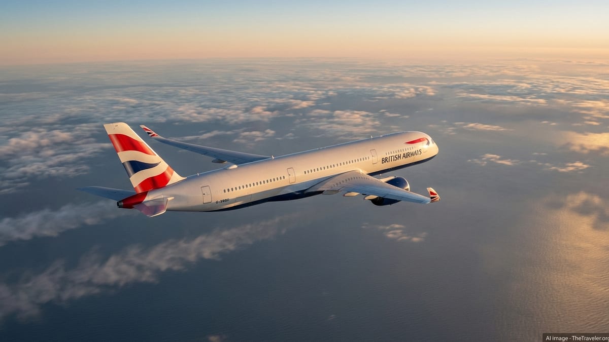 BA A350 Flies On After Mid-Air Alert Over North Atlantic