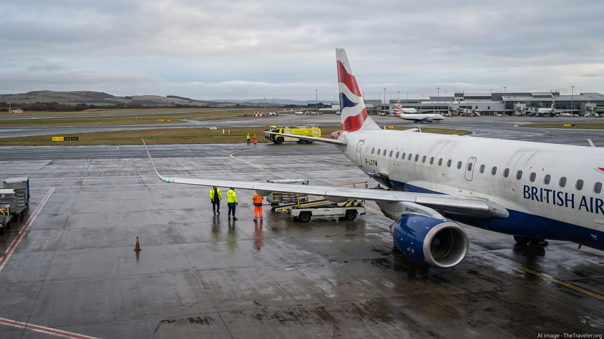 BA8704 London–Edinburgh Flight Issues 7700 Emergency Alert