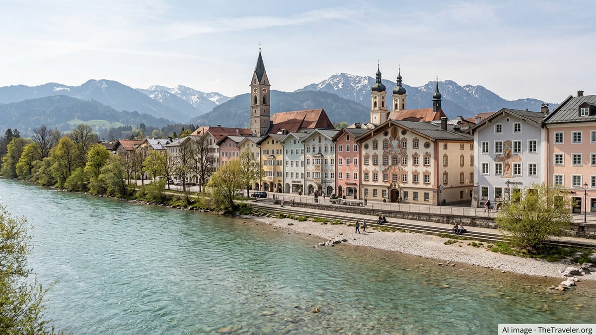 Bad Tölz Day Trip From Munich: A Quiet Alpine Town on the Isar River