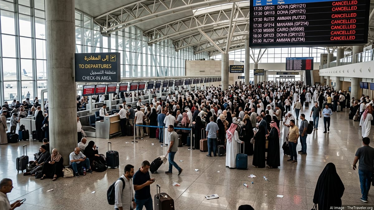 Baghdad Airport Disruptions as Airlines Cancel Nine Flights