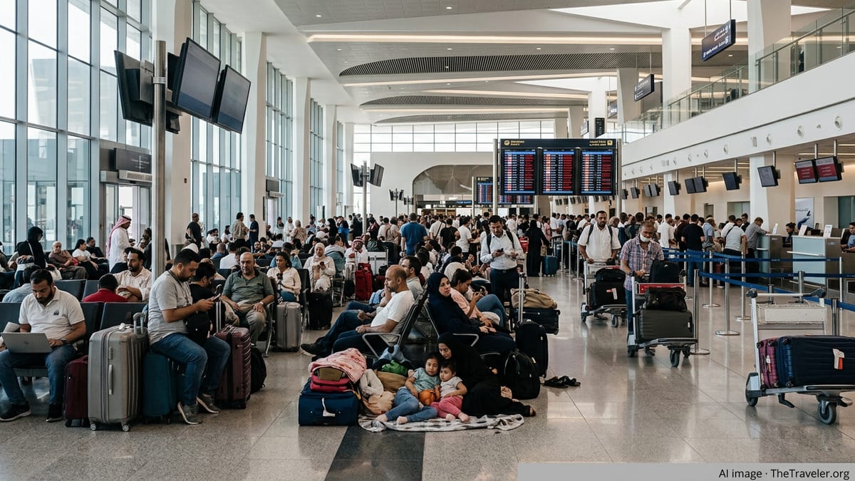 Bahrain Airport Chaos as 94 Flights Cancelled Across Region