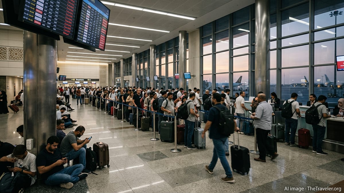 Bahrain Airspace Closure Strands Hundreds as 172 Flights Axed