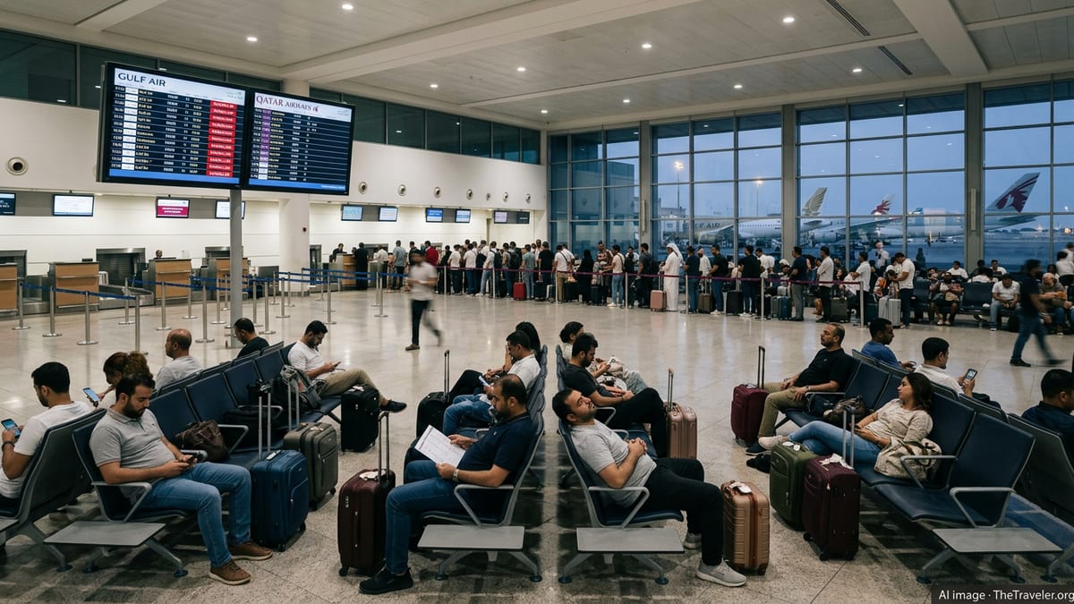 Bahrain Travel Chaos Deepens as Gulf Carriers Axe Flights