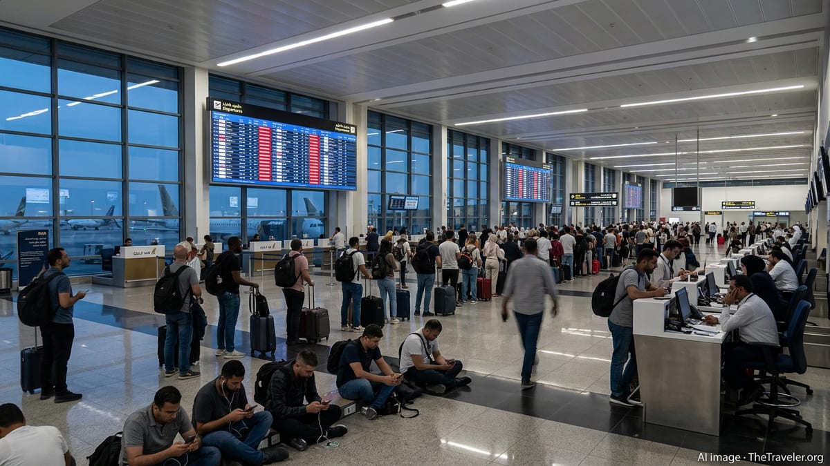 Bahrain Airspace Shutdown Deepens Gulf Flight Turmoil