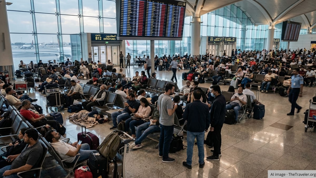 Bahrain Airspace Freeze Strands Thousands Amid US–Israel–Iran Clash