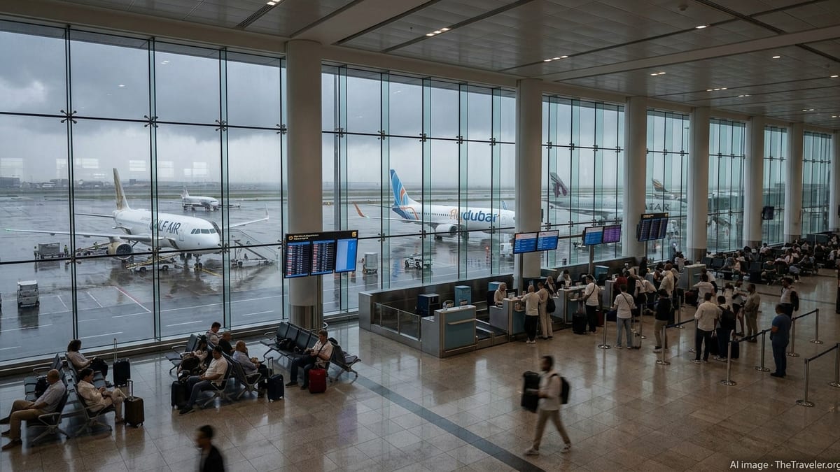 Weather Chaos Disrupts Gulf Flights in Bahrain, Dubai and Doha