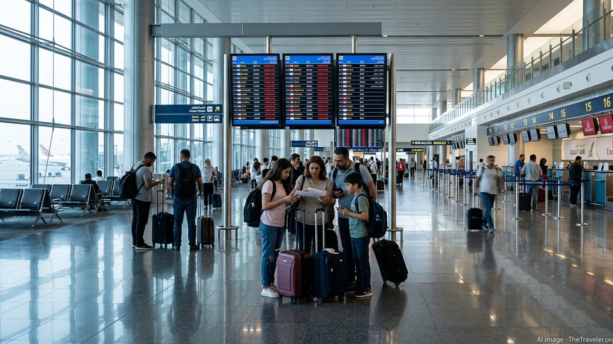 Bahrain Hit by Fresh Flight Cancellations Amid Gulf Turmoil