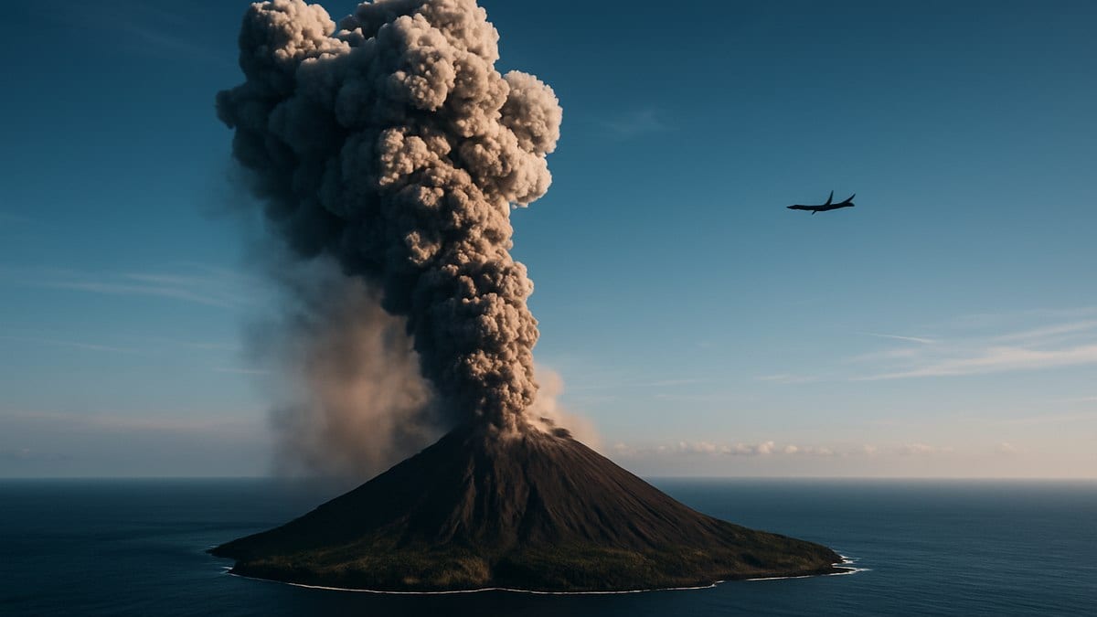 Bali flights disrupted as Mount Lewotobi ash drifts in April