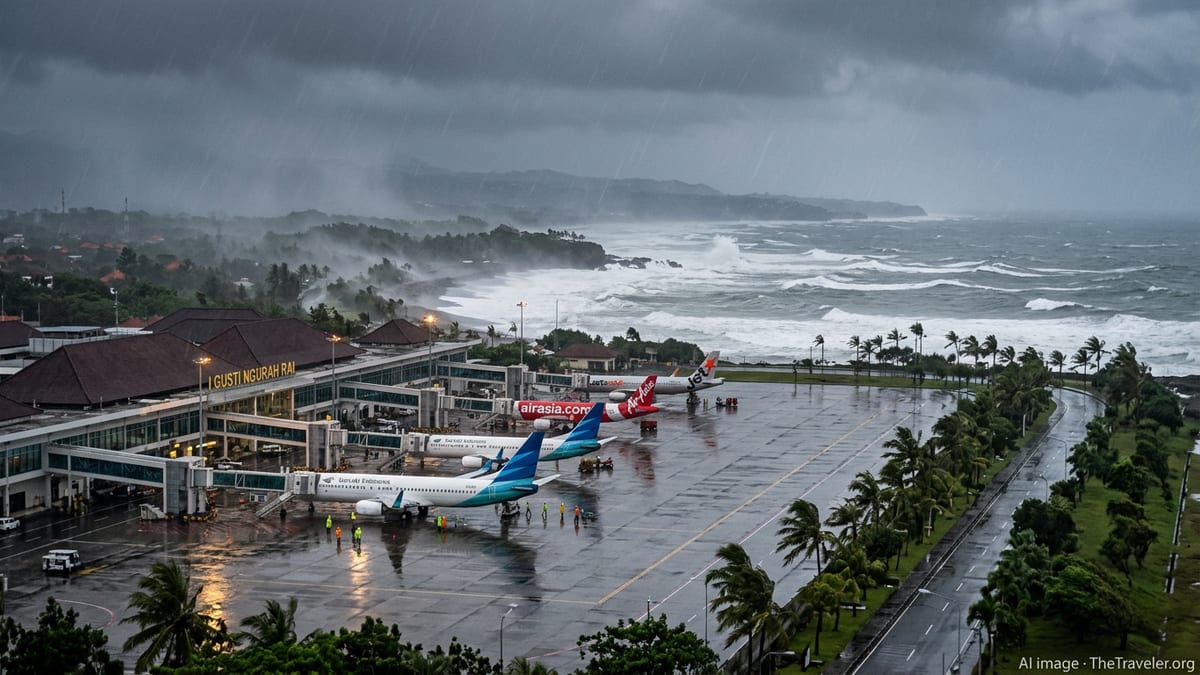 Bali in Crisis: Storms Batter Island as Travel Warning Issued