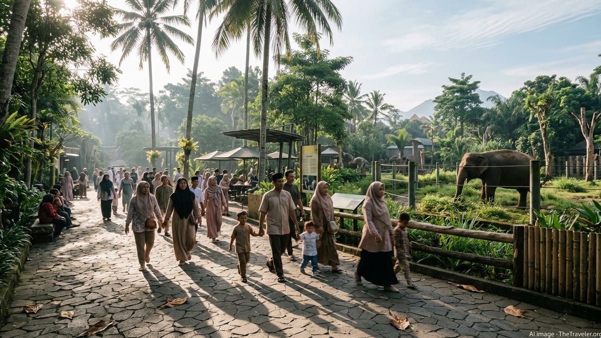 Bali Zoo’s Eid Holiday Visitor Surge Signals Wildlife Tourism Boom