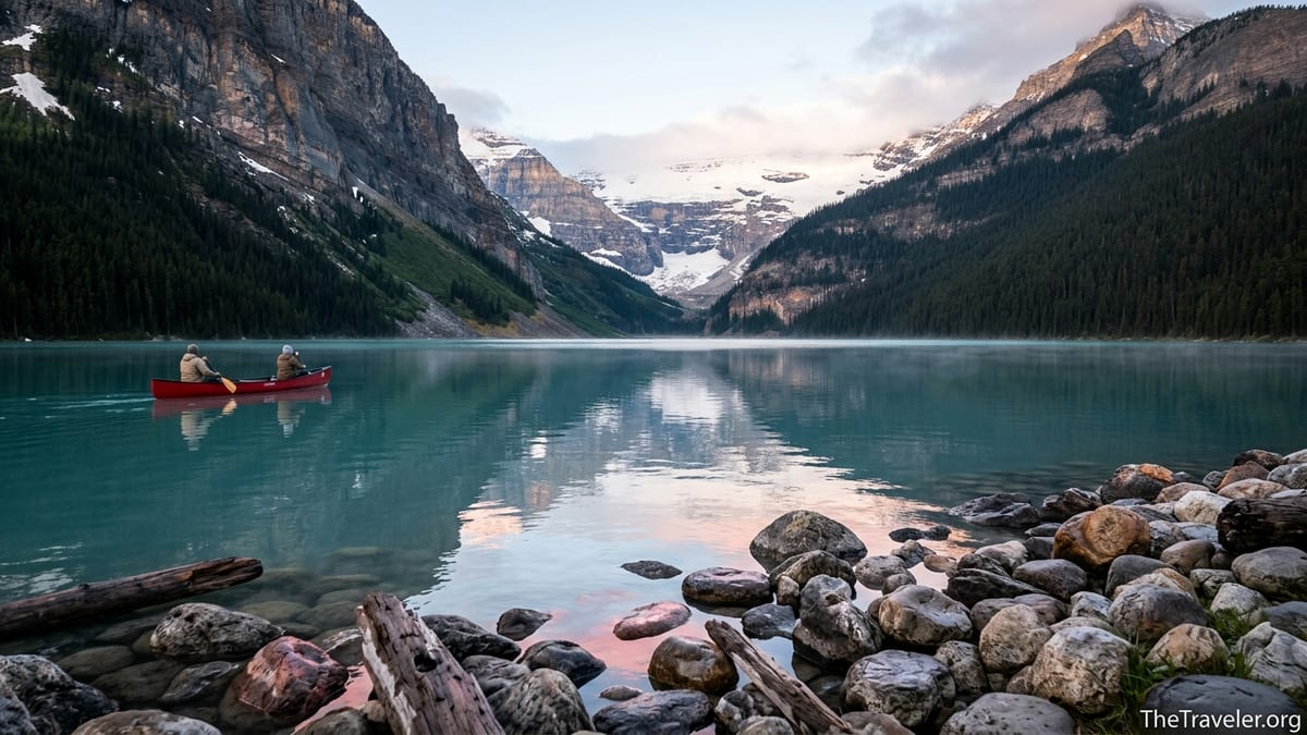 Banff’s Postcard Beauty and the Shocking Scale of Its Peaks