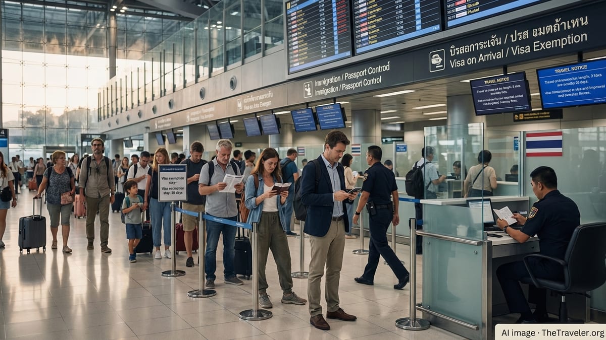 From Open Doors to Tight Controls: Thailand and Allies Recast Visa-Free Travel