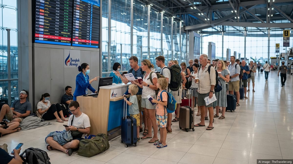Bangkok–Samui Travel Hit as Early Flight Cancelled