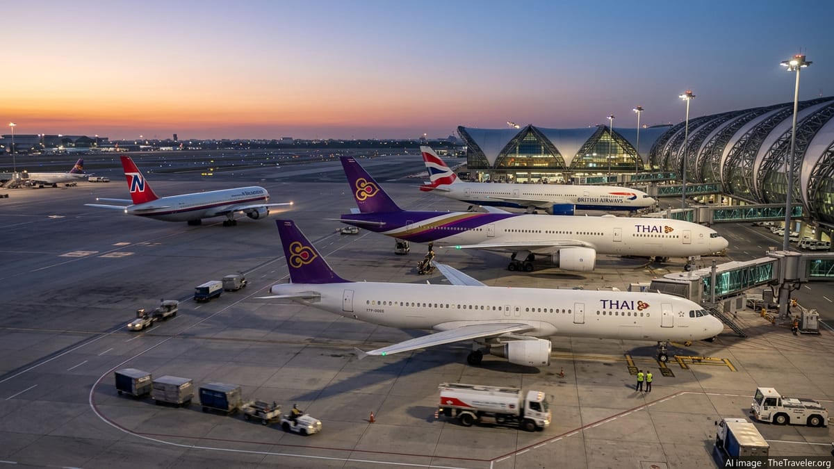 Bangkok–Gatwick Flights Create New Europe–Asia Travel Lifeline