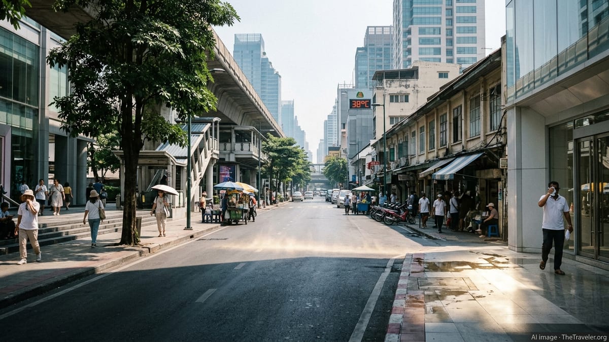 Bangkok Heat Index Surges Past 50°C as Thailand Swelters