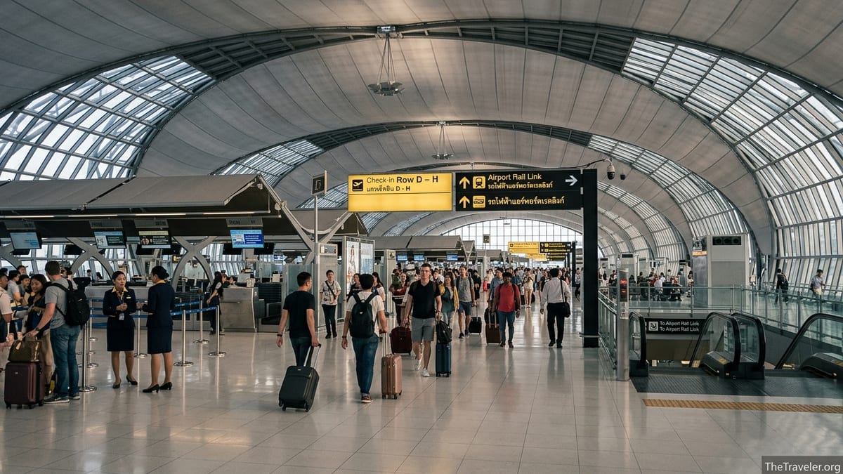 Bangkok Suvarnabhumi Airport Terminals & Layout Explained